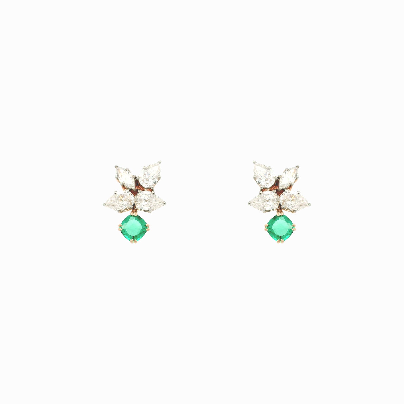 Maela Coloured Diamond Stud Earrings
