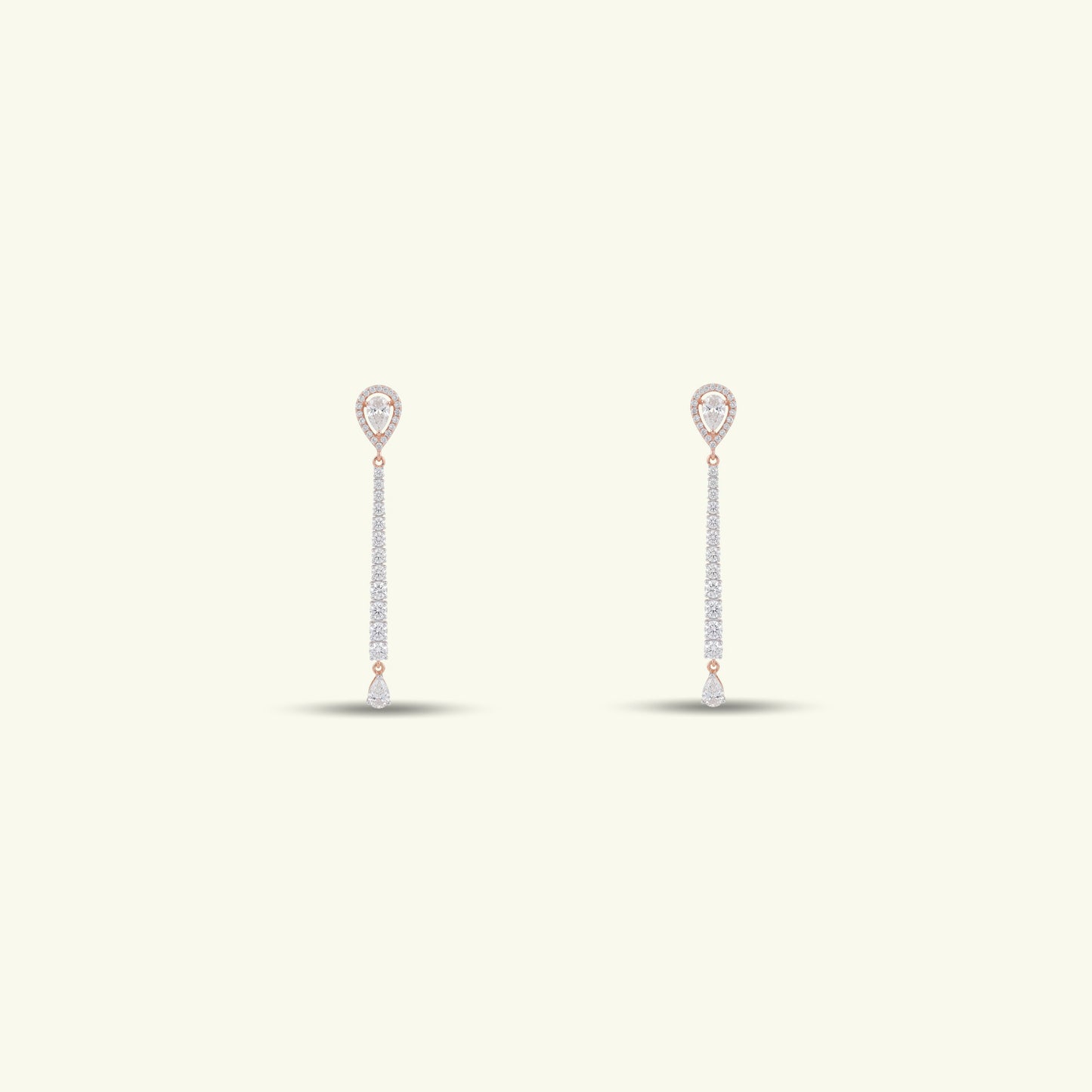Sephi Halo Diamond Chandelier Earring
