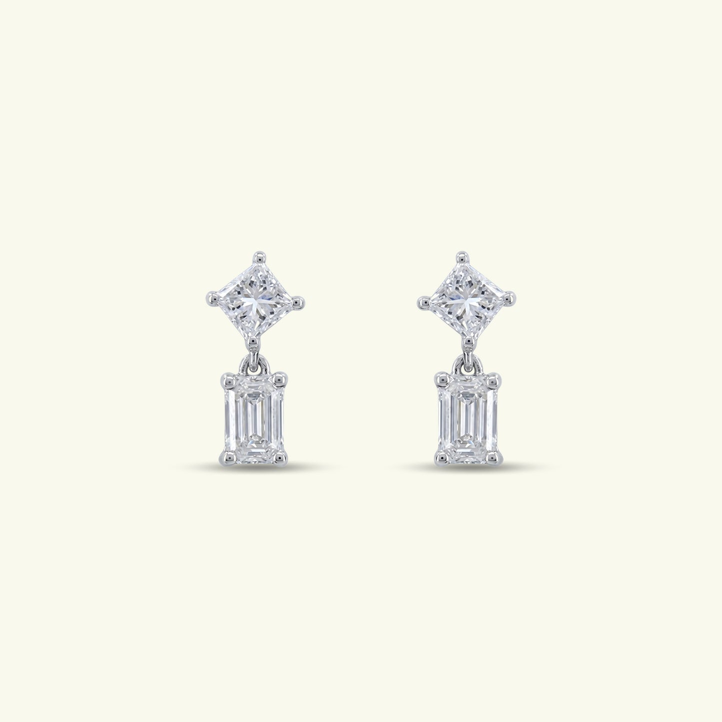 Viris Diamond Drop Earring