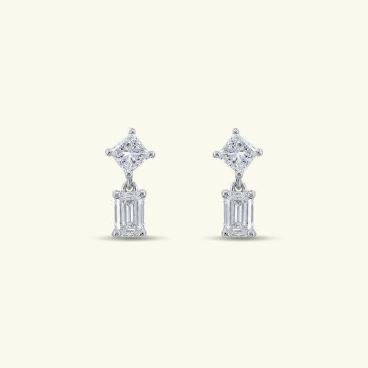 Viris Diamond Drop Earring