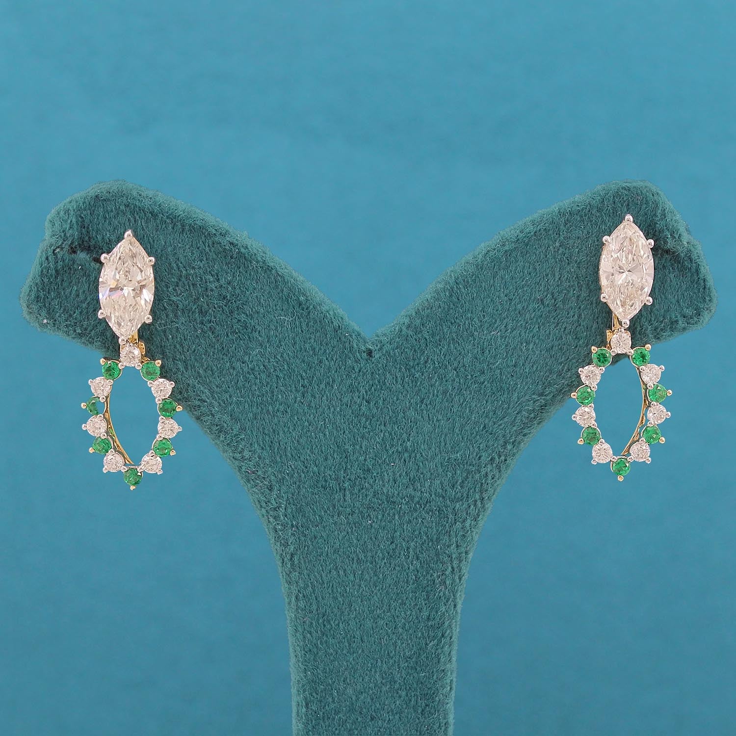 Veloria Diamond Drop Earring
