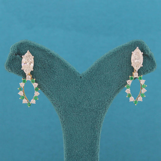 Veloria Diamond Drop Earring