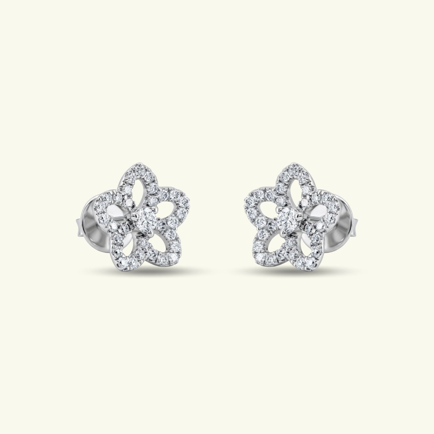 Naela Diamond Stud Earrings