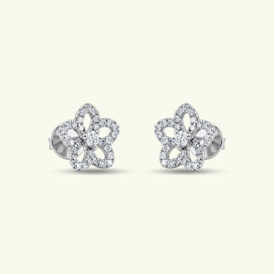 Naela Diamond Stud Earrings