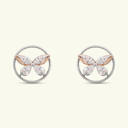 Rynel Icon Diamond Stud Earrings