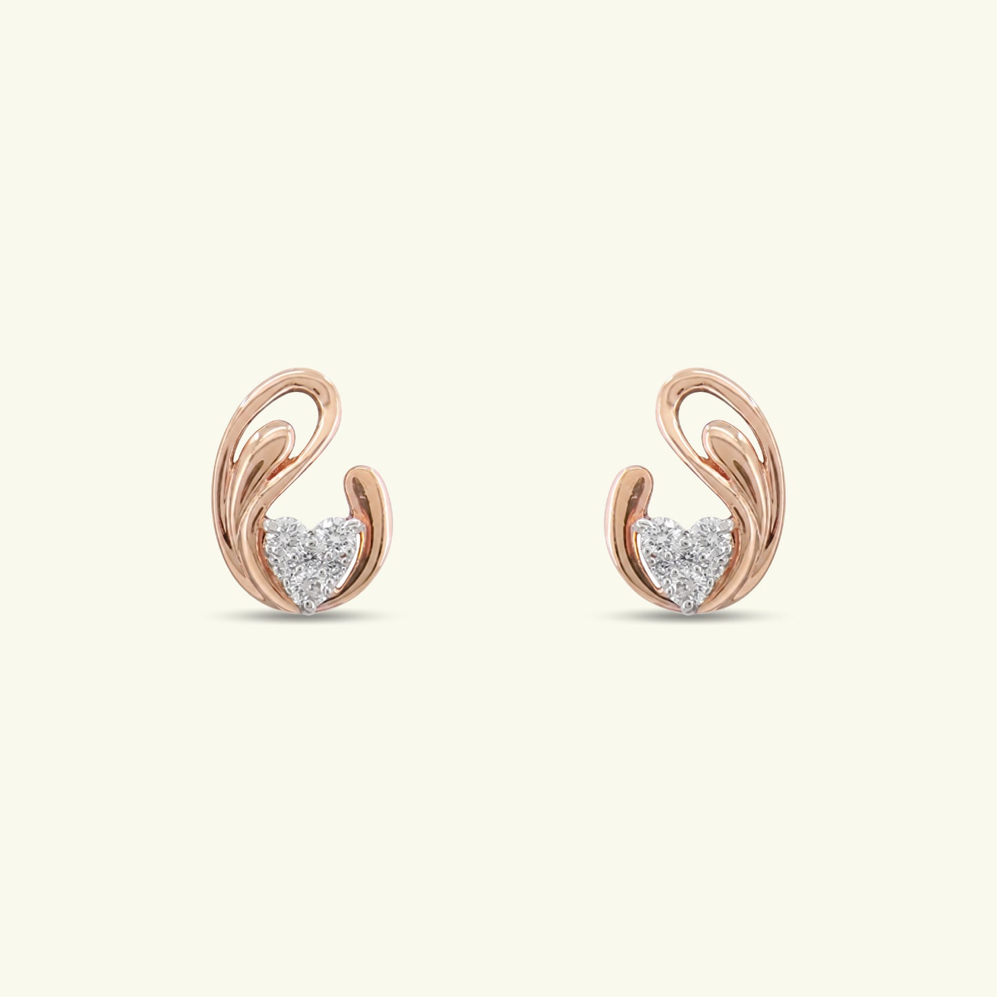 Lorien Diamond Stud Earrings