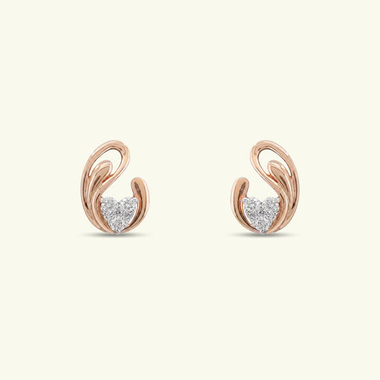 Lorien Diamond Stud Earrings