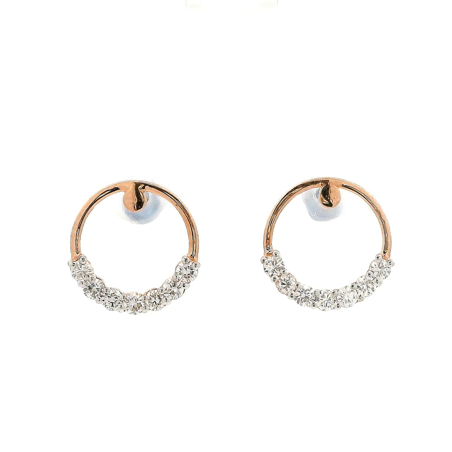 Elyra Diamond Stud Earrings