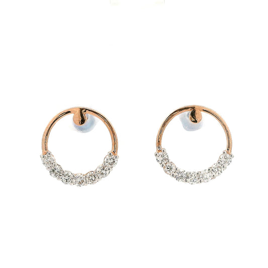 Elyra Diamond Stud Earrings
