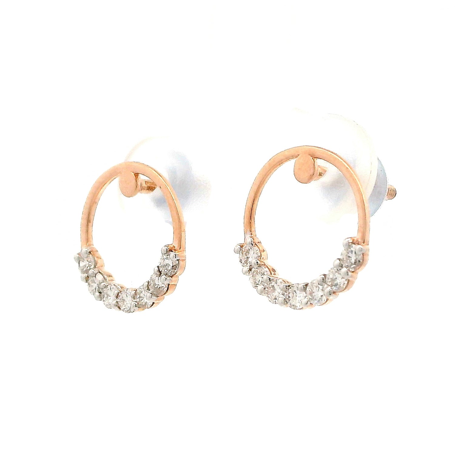 Elyra Diamond Stud Earrings