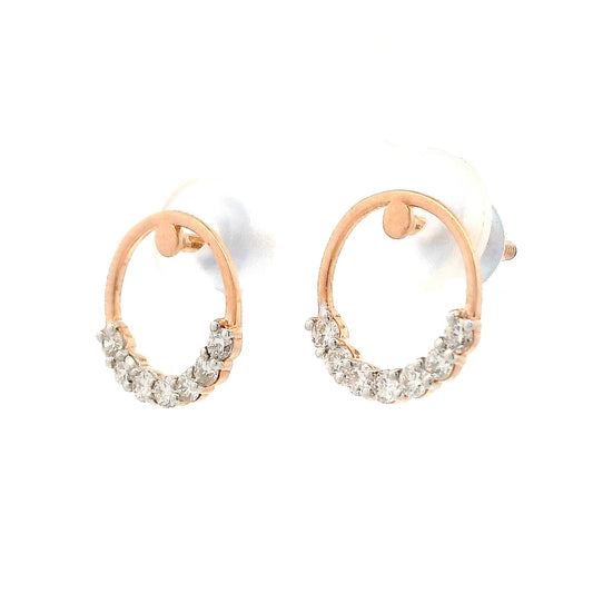 Elyra Diamond Stud Earrings