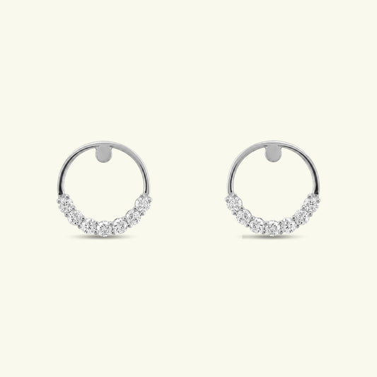 Elyra Diamond Stud Earrings