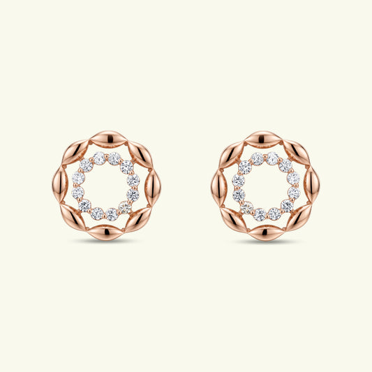 Emelith Diamond Stud Earrings