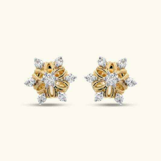 Serenai Nakshatra Diamond Stud Earrings
