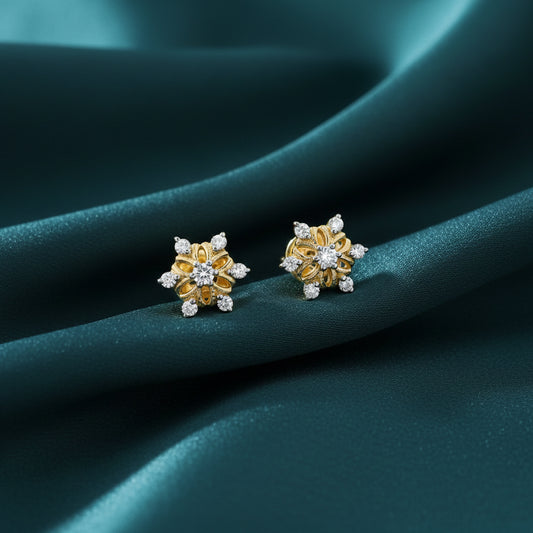 Serenai Nakshatra Diamond Stud Earrings
