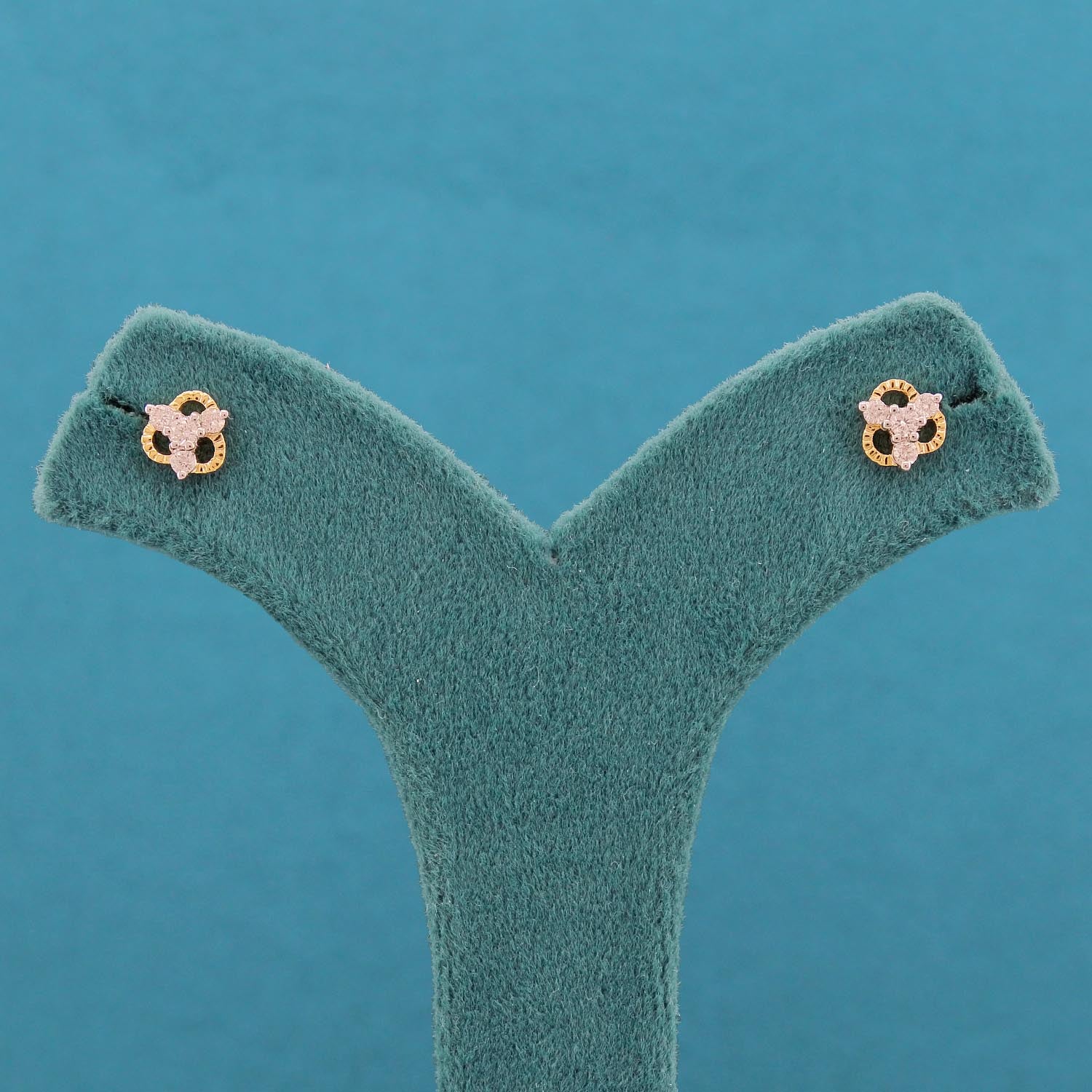 Cireya Diamond Stud Earrings