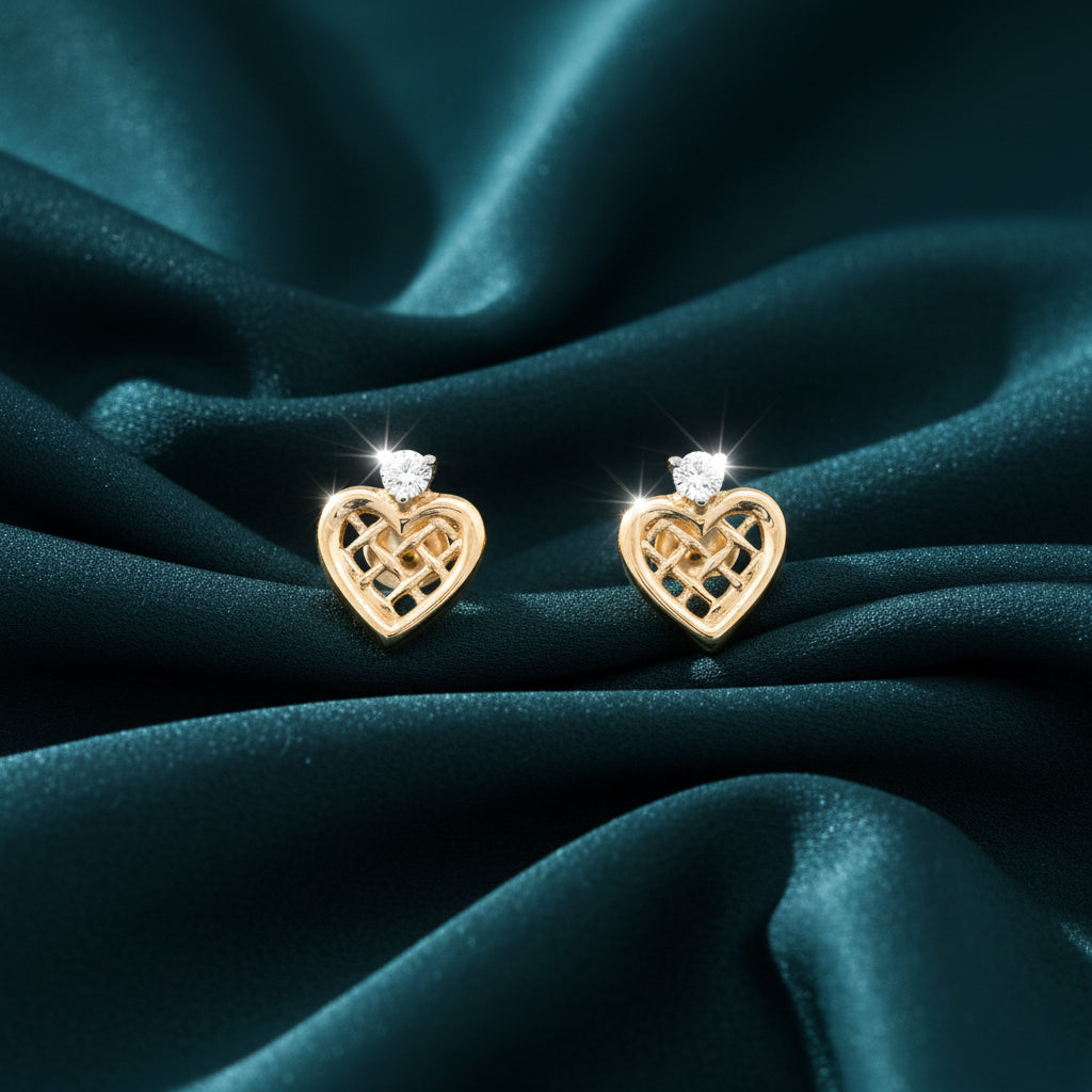 Seriva Lovestruck Diamond Stud Earrings