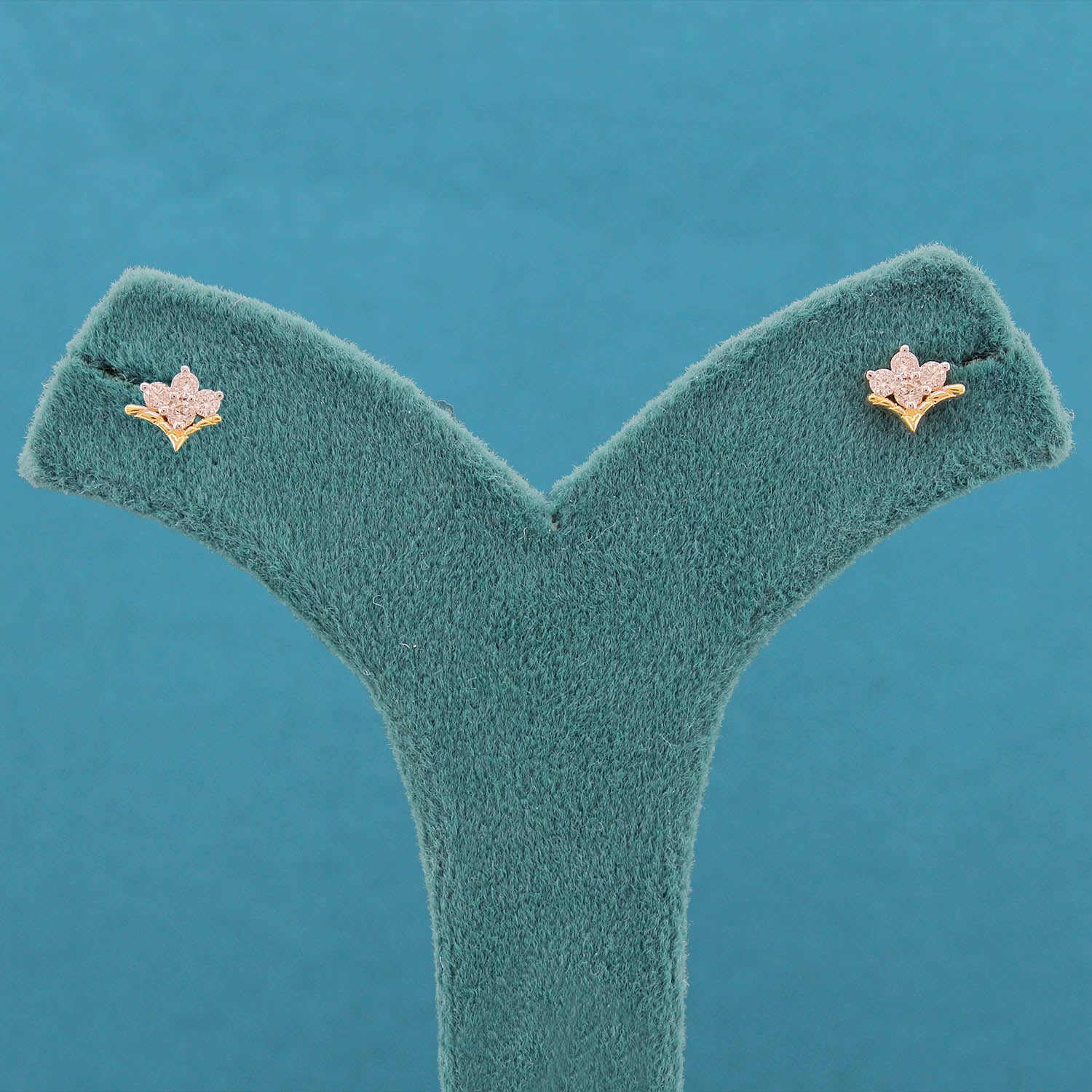 Elessa Diamond Stud Earrings