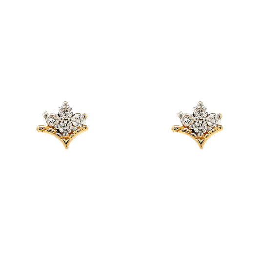 Elessa Diamond Stud Earrings