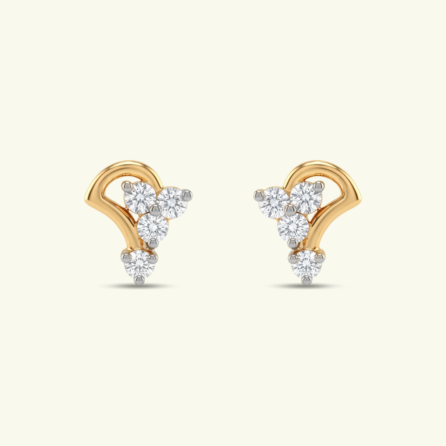 Nyari Diamond Stud Earrings
