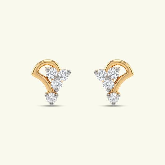Nyari Diamond Stud Earrings