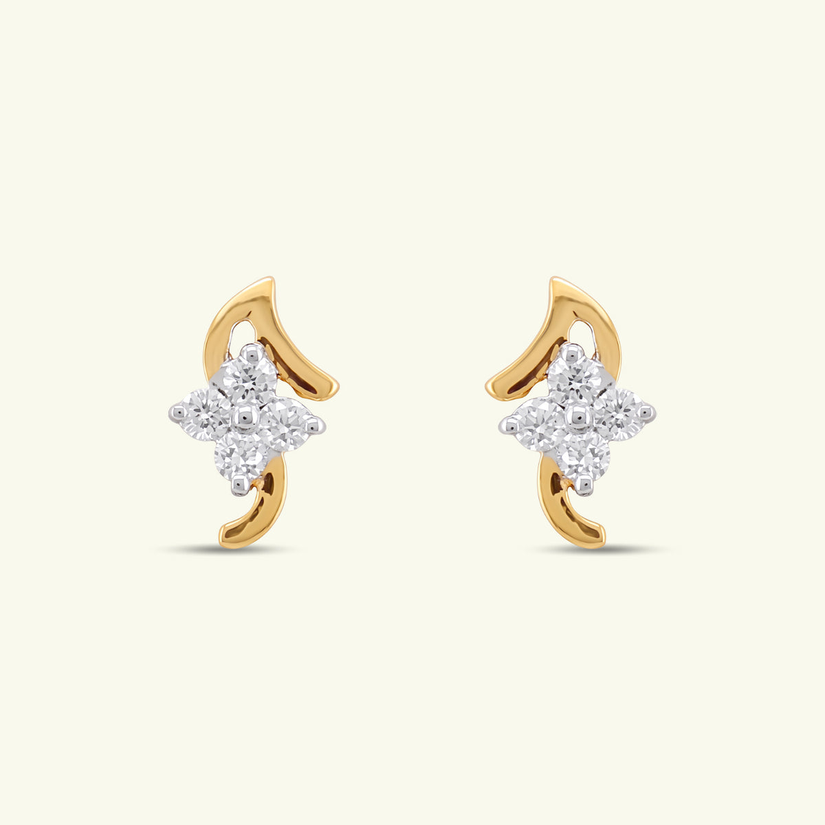 Talyn Diamond Stud Earrings