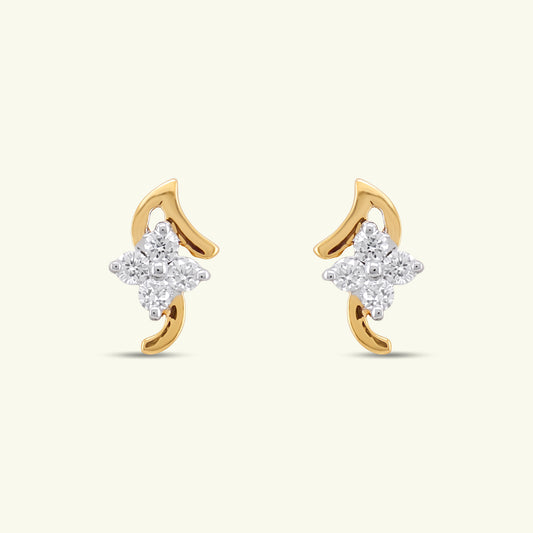 Talyn Diamond Stud Earrings