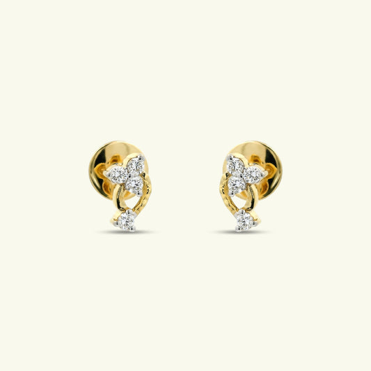 Thalia Diamond Stud Earrings