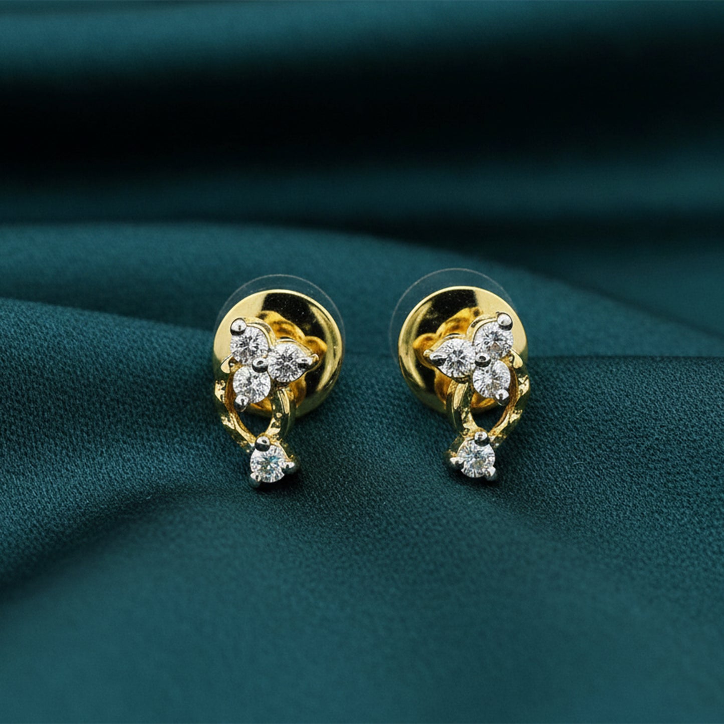 Thalia Diamond Stud Earrings