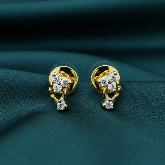 Thalia Diamond Stud Earrings