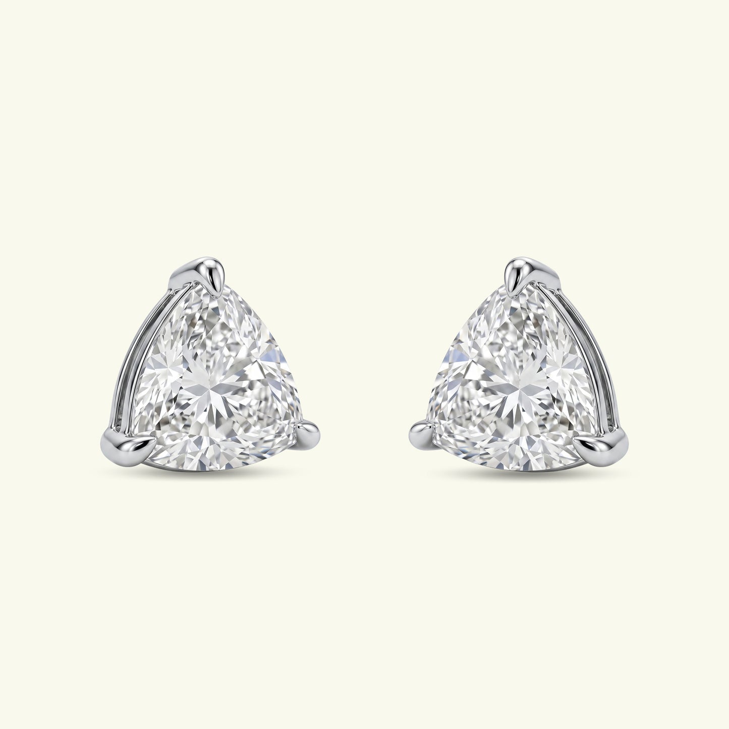 Alaris Solitaire Diamond Stud Earrings