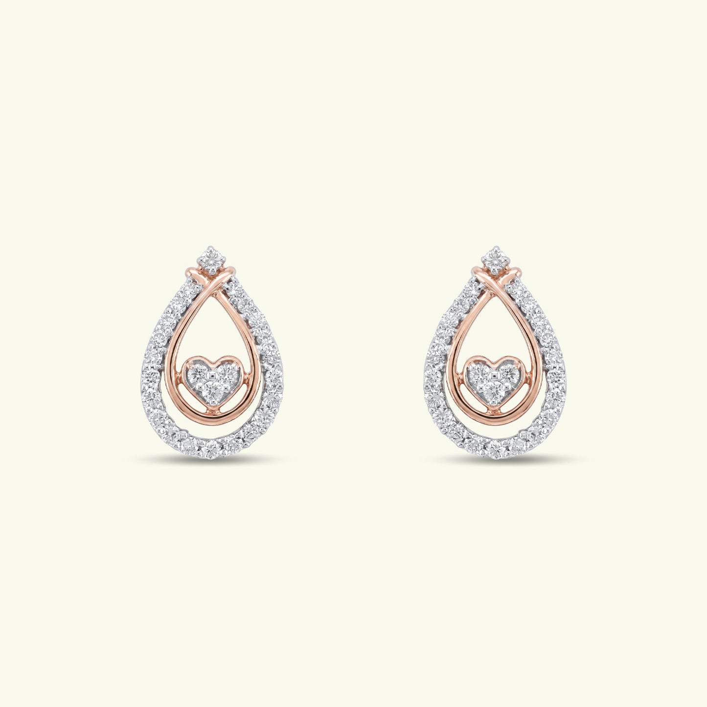 Elena Diamond Stud Earrings