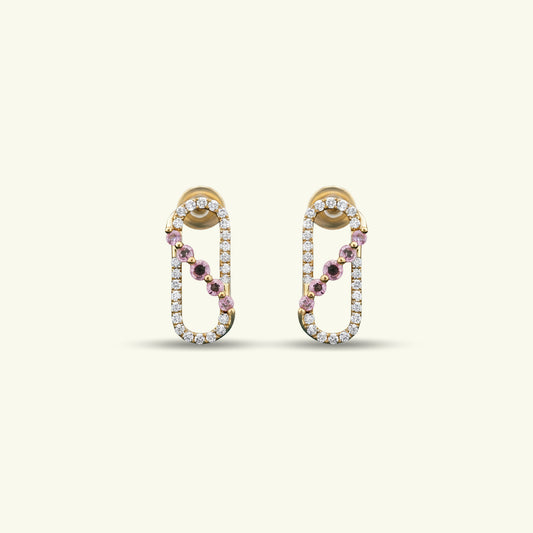 Aruni Glint Diamond Stud Earrings