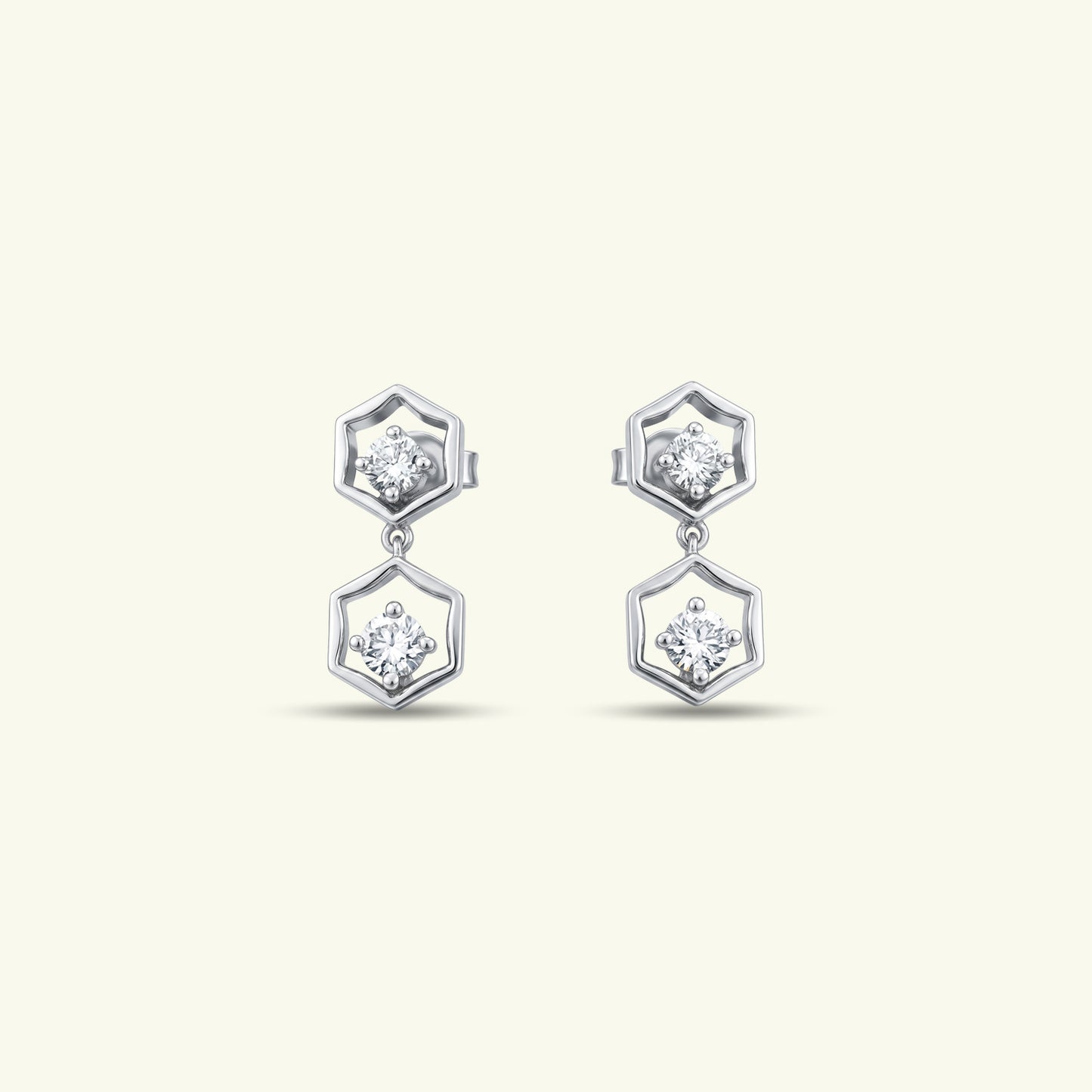 Thalia Diamond Drop Earrings