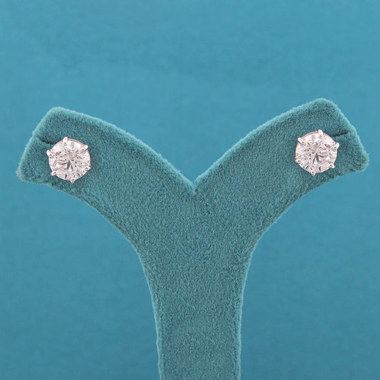 Orelia Diamond Stud Earrings