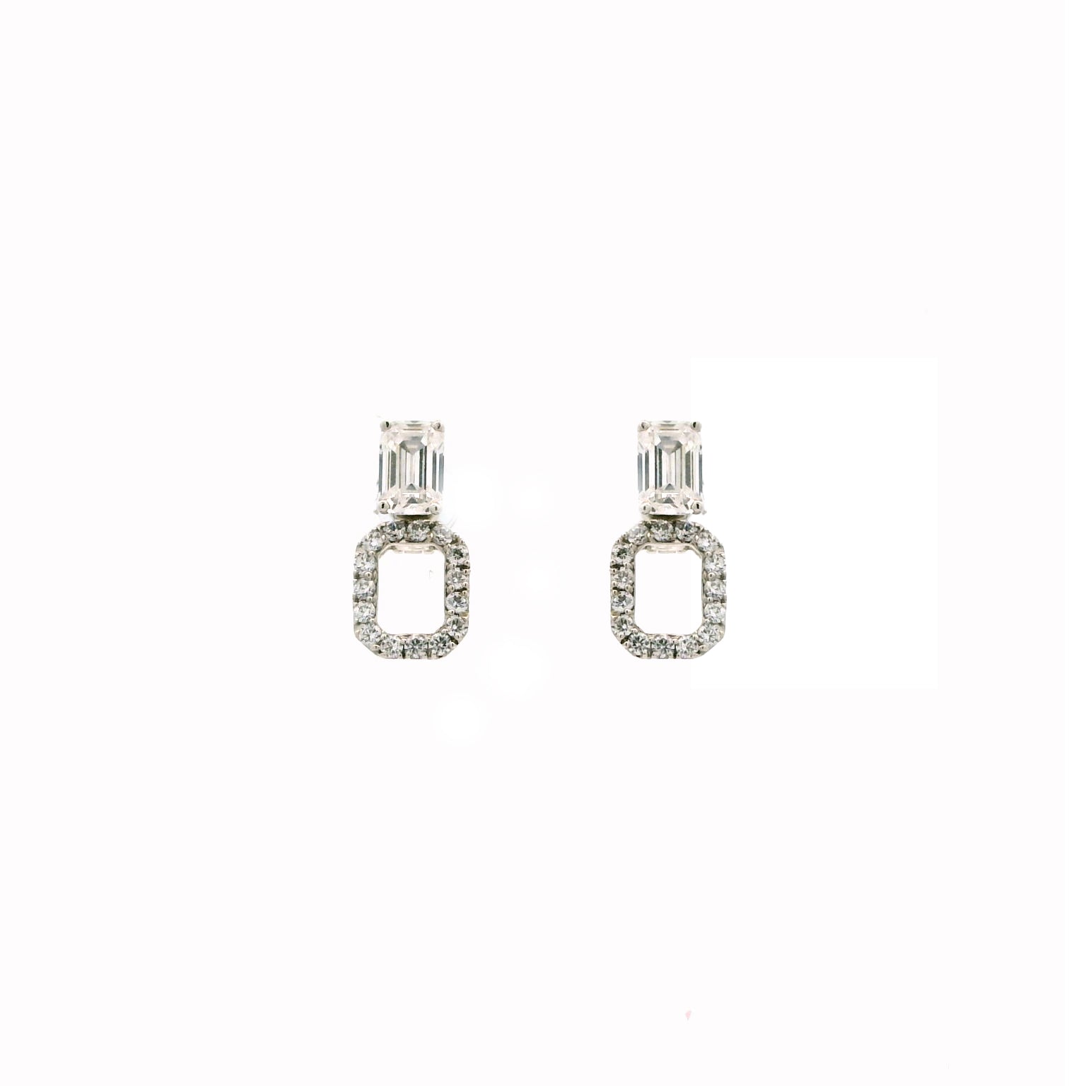 Sylvara Diamond Drop Earring