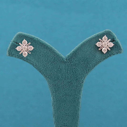 Eselle Diamond Stud Earrings