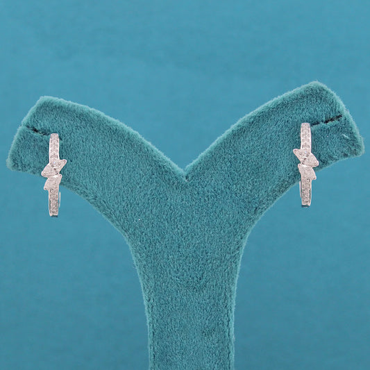 Vaela Diamond Hoop Earrings