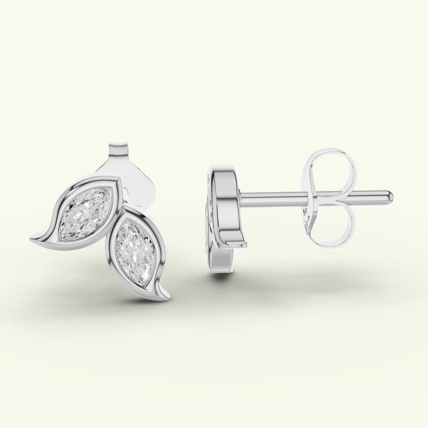 Syra Diamond Stud Earrings
