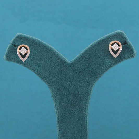 Selvia Diamond Stud Earrings