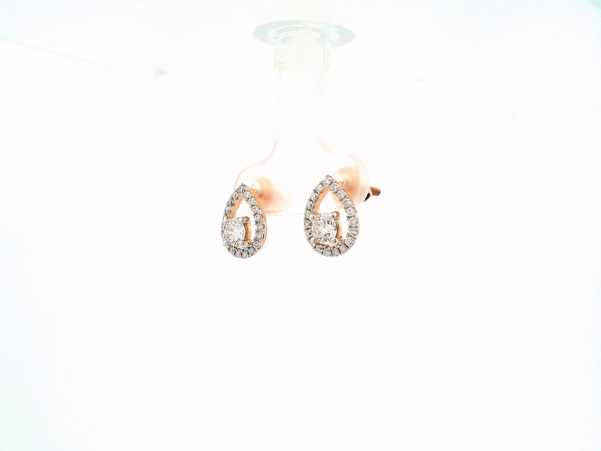 Selvia Diamond Stud Earrings