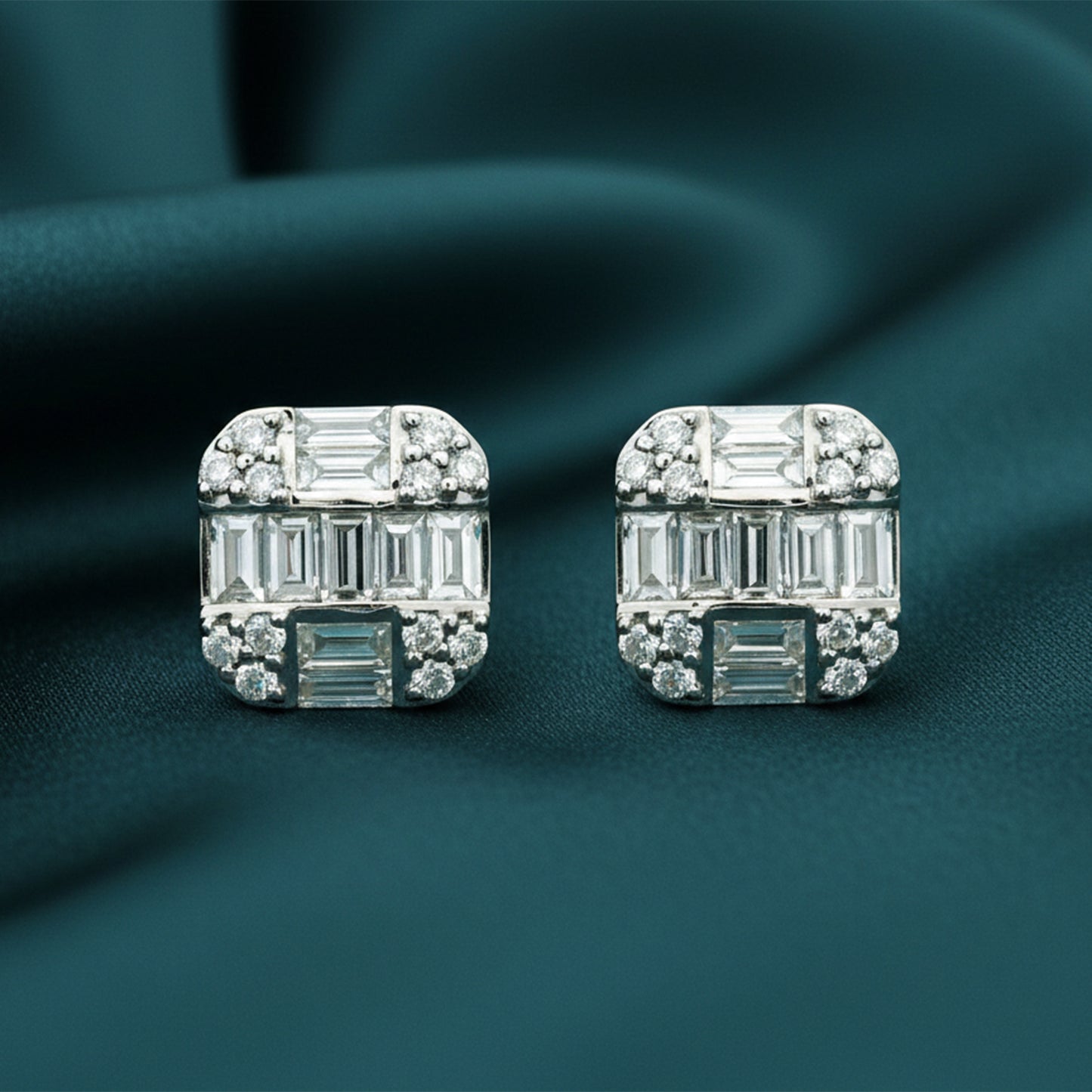 Nyari Bloom Diamond Stud Earrings