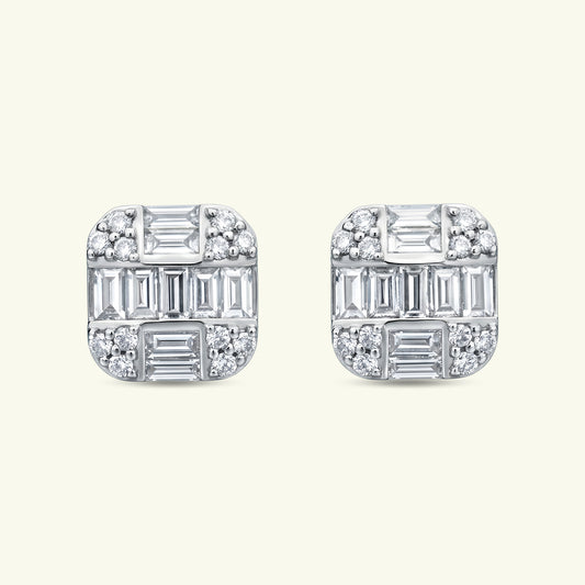 Nyari Bloom Diamond Stud Earrings