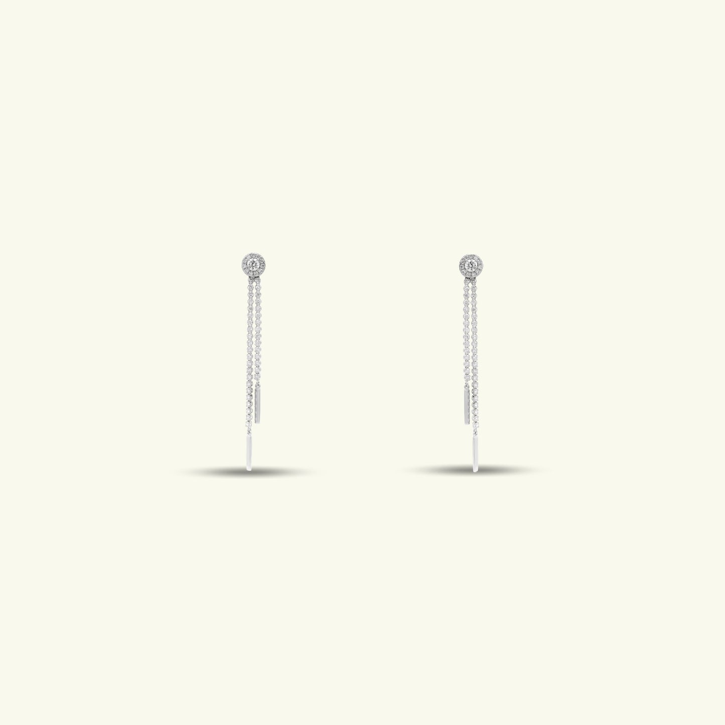Caela Bloom Diamond Chandelier Earrings