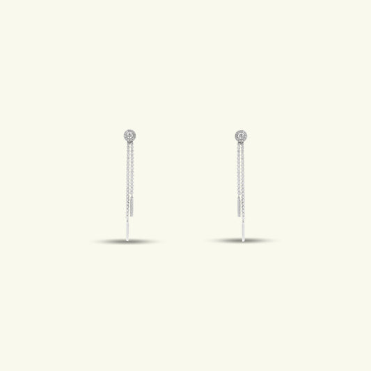 Caela Bloom Diamond Chandelier Earrings