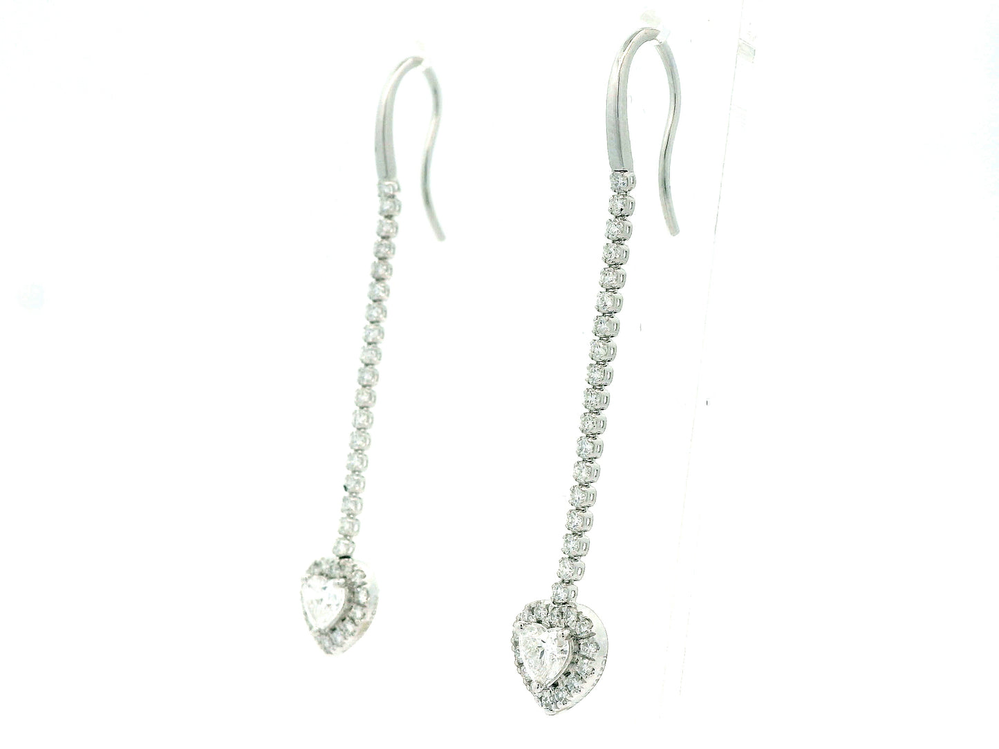 Valira Halo Diamond Chandelier Earring