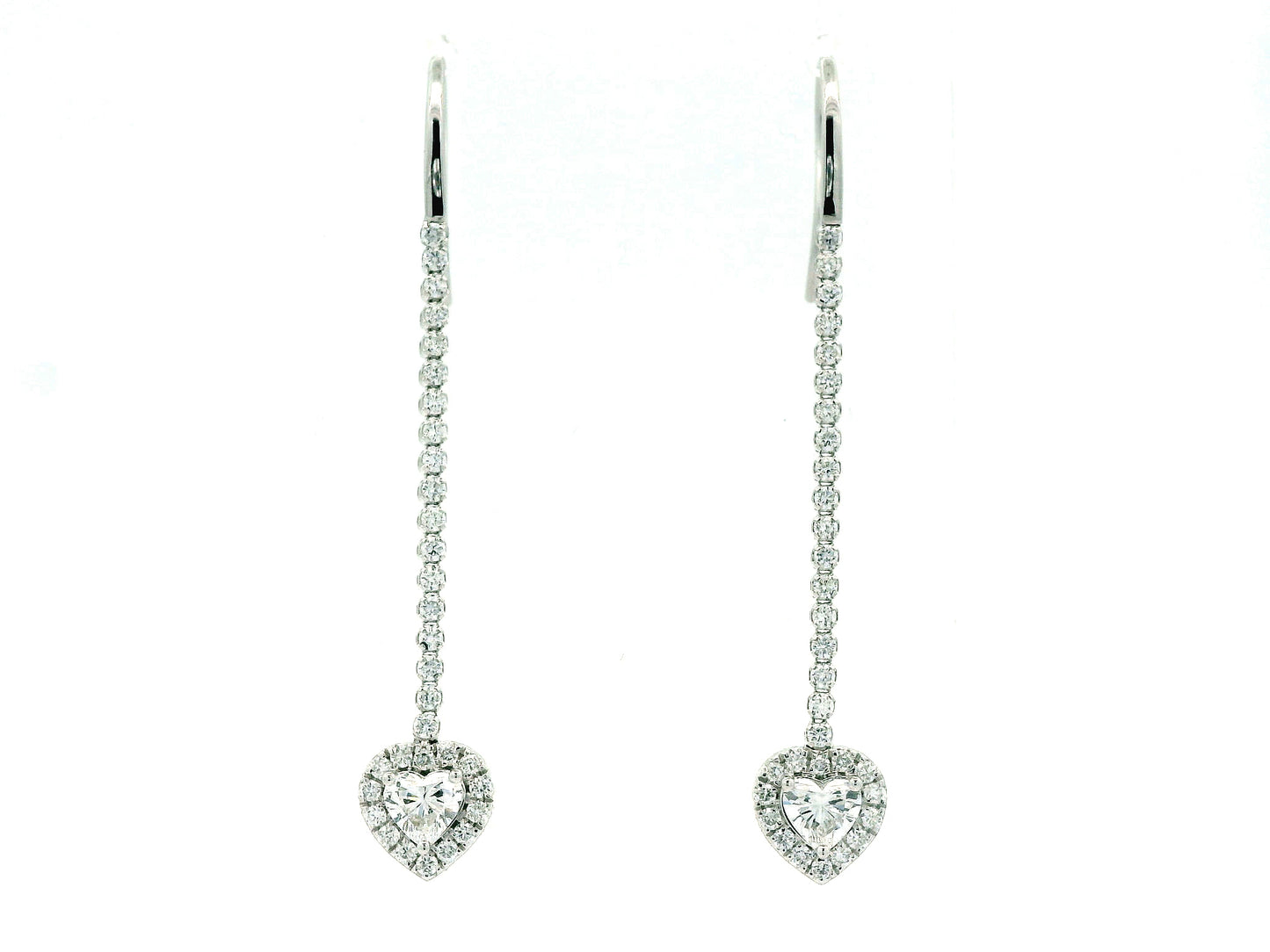 Valira Halo Diamond Chandelier Earring