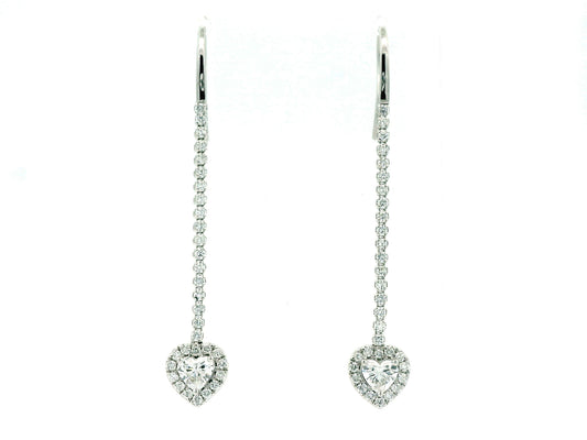Valira Halo Diamond Chandelier Earring