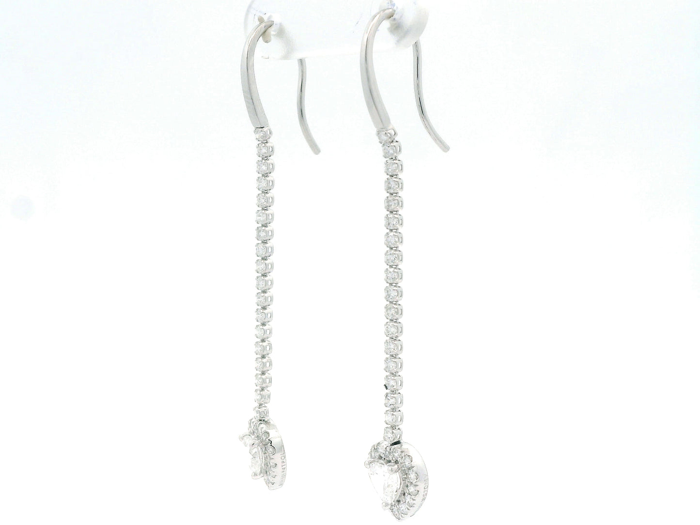 Valira Halo Diamond Chandelier Earring