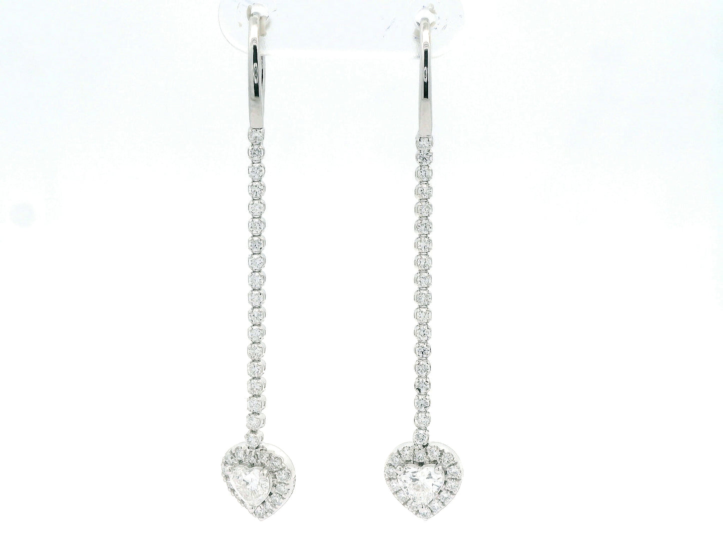 Valira Halo Diamond Chandelier Earring